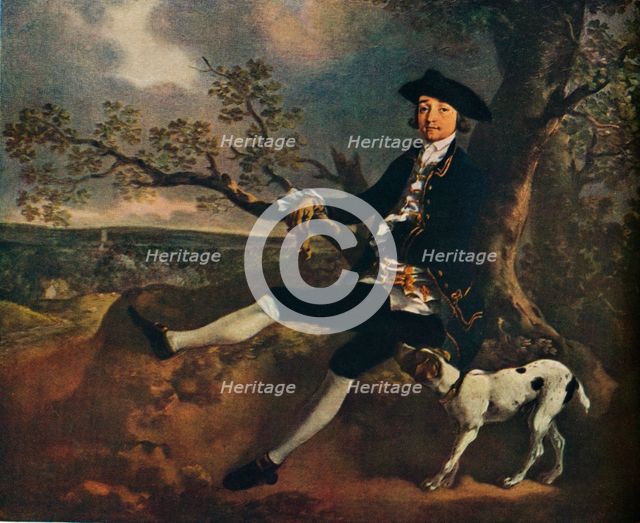 'Portrait of John Plampin by Thomas Gainsborough', 1752-1755, (1936). Creator: Thomas Gainsborough.