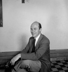 Portrait of John S. Wilson, New York, N.Y.(?), 1938. Creator: William Paul Gottlieb