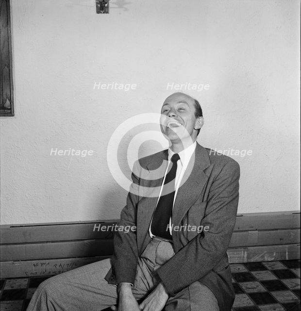 Portrait of John S. Wilson, New York, N.Y.(?), 1938. Creator: William Paul Gottlieb.