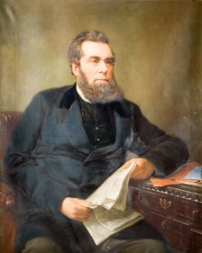 Portrait Of John Skirrow Wright (1823-1880), 1880. Creator: Jonathon Pratt