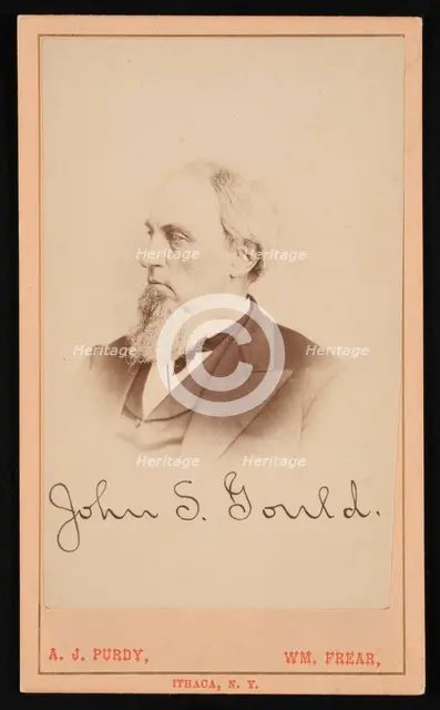 Portrait of John Stanton Gould (1810-1874), Before 1874. Creator: Purdy & Frear.