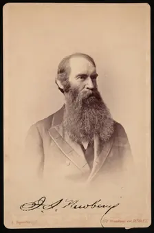 Portrait of John Strong Newberry (1822-1892), Between 1876 and 1887. Creator: Abraham Bogardus