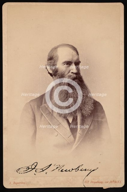 Portrait of John Strong Newberry (1822-1892), Between 1876 and 1887. Creator: Abraham Bogardus.