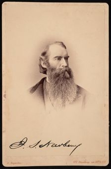 Portrait of John Strong Newberry (1822-1892), Between 1876 and 1887. Creator: Abraham Bogardus