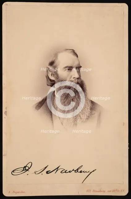 Portrait of John Strong Newberry (1822-1892), Between 1876 and 1887. Creator: Abraham Bogardus.