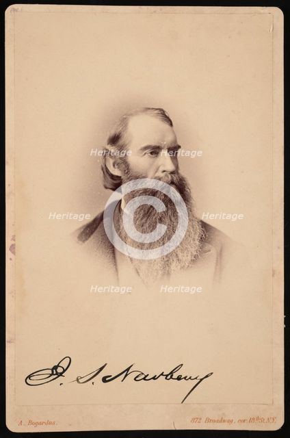 Portrait of John Strong Newberry (1822-1892), Between 1876 and 1887. Creator: Abraham Bogardus.