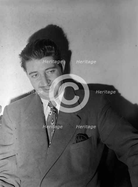 Portrait of Johnny Bothwell, 1938. Creator: William Paul Gottlieb.
