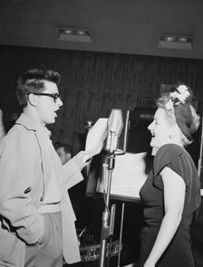 Portrait of Johnny Desmond and Helen Whiting, New York, N.Y., 1946. Creator: William Paul Gottlieb
