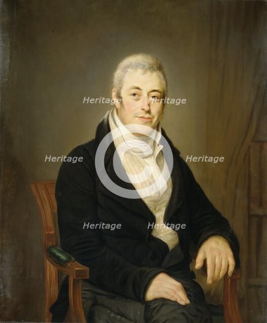 Portrait of Jonas Daniel Meijer (1780-1834), 1810-1830. Creator: Louis Moritz.