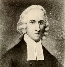 Portrait of Jonathan Edwards, in plain coat and bands of Presbyterian minister c1750, (1937). Creator: Unknown