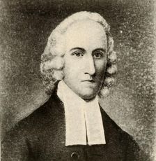 Portrait of Jonathan Edwards, in plain coat and bands of Presbyterian minister c1750, (1937). Creator: Unknown