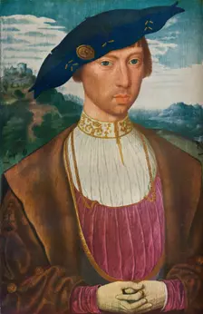Portrait of Joost van Bronckhorst c1520. Artist: Jan Mostaert