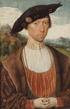 Portrait of Joost van Bronkhorst, c.1520. Creator: Jan Mostaert