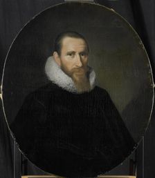 Portrait of Joost van Coulster, Director of the Rotterdam Chamber of the Dutch East India Company, e Creator: Pieter van der Werff