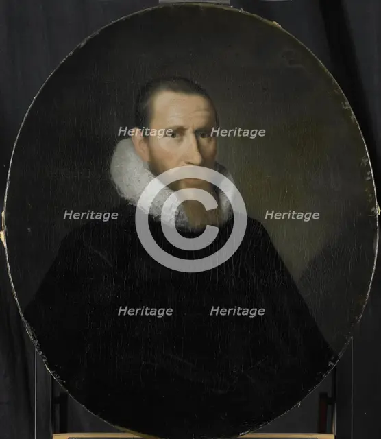 Portrait of Joost van Coulster, Director of the Rotterdam Chamber of the Dutch East India Company, e Creator: Pieter van der Werff.