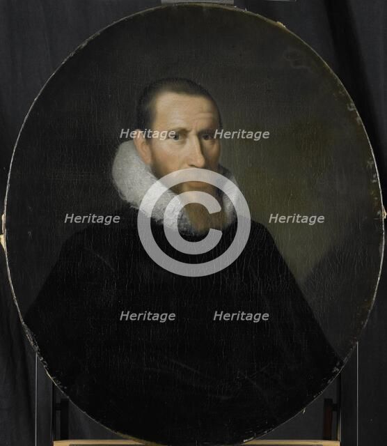 Portrait of Joost van Coulster, Director of the Rotterdam Chamber of the Dutch East India Company, e Creator: Pieter van der Werff.
