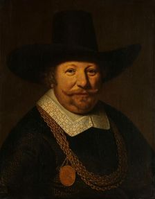 Portrait of Joos van Trappen, called Banckert, Vice-Admiral of Zeeland, c.1640. Creator: Anon