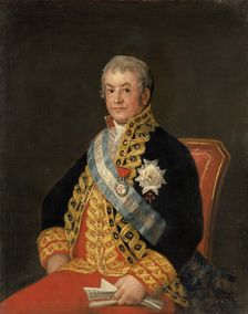 Portrait of José Antonio Caballero (1754-1821), 1807. Creator: Goya, Francisco, de (1746-1828)