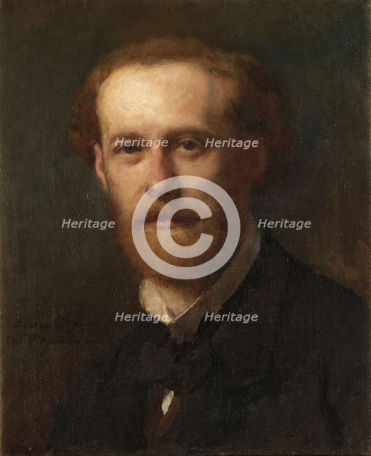 Portrait of José Casado del Alisal, 1864. Creator: Leon Joseph Florentin Bonnat.