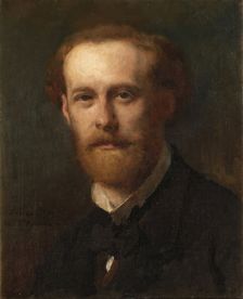 Portrait of José Casado del Alisal, 1864. Creator: Leon Joseph Florentin Bonnat