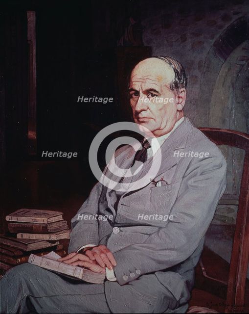 Portrait of José Ortega y Gasset, c1920. Creator: Ignacio Zuloaga.