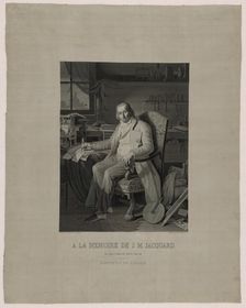 Portrait of Joseph Marie Jacquard (1752-1834), Lyon, 1839. Creator: Michel-Marie Carquillat
