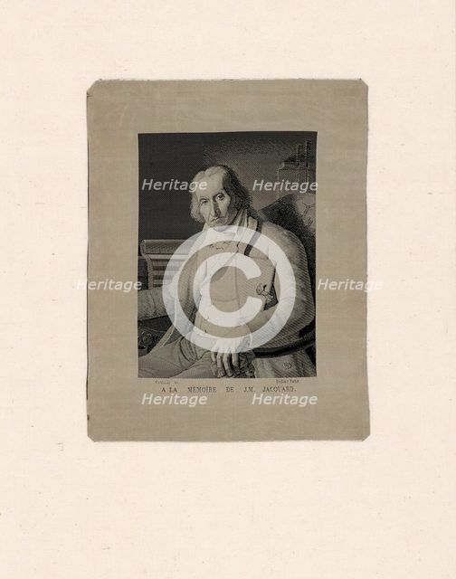 Portrait of Joseph Marie Jacquard (1752-1834), Lyon, 19th century. Creator: Michel-Marie Carquillat.