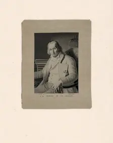 Portrait of Joseph Marie Jacquard (1752-1834), Lyon, 19th century. Creator: Michel-Marie Carquillat