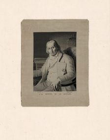 Portrait of Joseph Marie Jacquard (1752-1834), Lyon, 19th century. Creator: Michel-Marie Carquillat