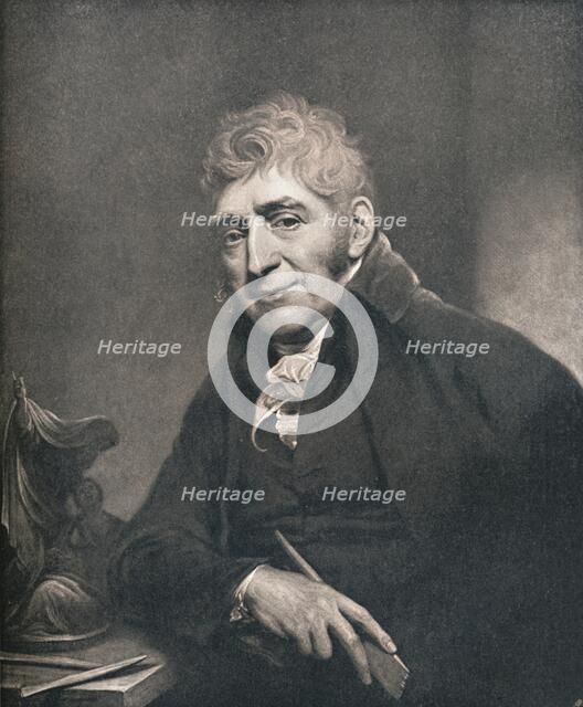 'Portrait of Joseph Nollekens', c1812 (1904). Artist: Sir William Beechey.