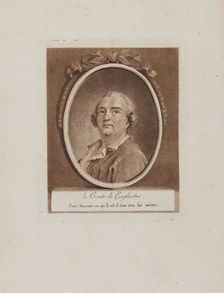 Portrait of Joseph Balsamo, comte de Cagliostro, 18th century. Creator: Anonymous