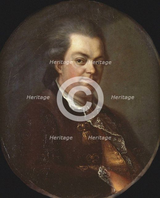 Portrait of Joseph Balsamo, comte de Cagliostro.