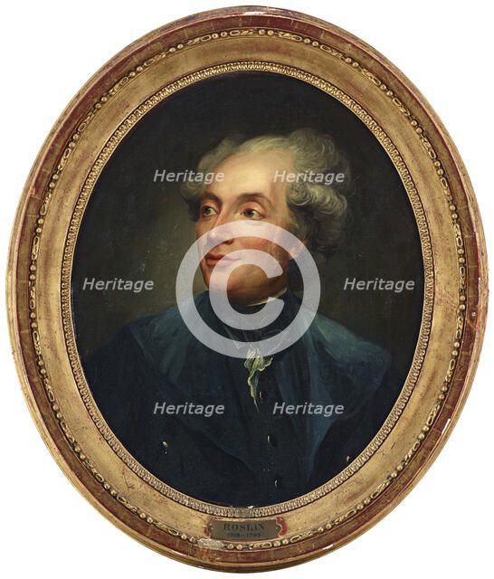 Portrait of Joseph Balsamo, comte de Cagliostro. Creator: Roslin, Alexander (1718-1793).