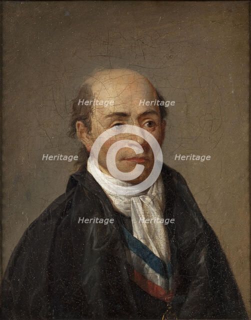 Portrait of Joseph Chalier (1747-1793) , c. 1793. Creator: Garneray, Jean François (1755-1837).