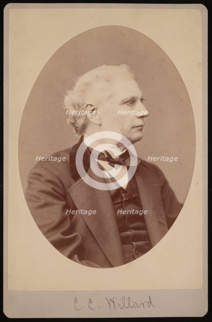 Portrait of Joseph Clapp Willard (1820-1897), 1878. Creator: Samuel Montague Fassett.