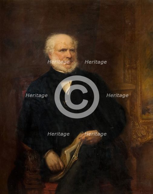 Portrait Of Joseph Gillot, 1872. Creator: Henry Turner Munns.