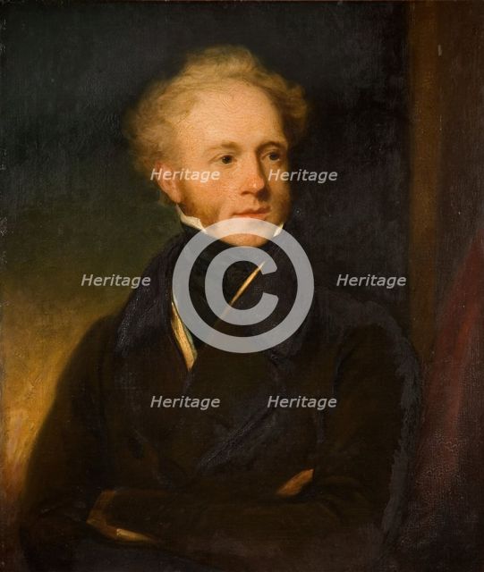 Portrait of Joseph Goodyear, 1839. Creator: Henry Room.