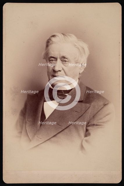 Portrait of Joseph Henry (1797-1878), 1876. Creator: Frederick Gutekunst.