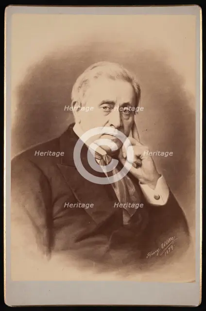 Portrait of Joseph Henry (1797-1878), 1879. Creator: Henry Ulke.