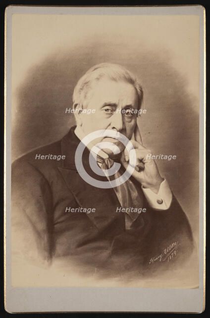 Portrait of Joseph Henry (1797-1878), 1879. Creator: Henry Ulke.