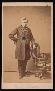 Portrait of Joseph Henry (1797-1878), Before 1878. Creator: Unknown