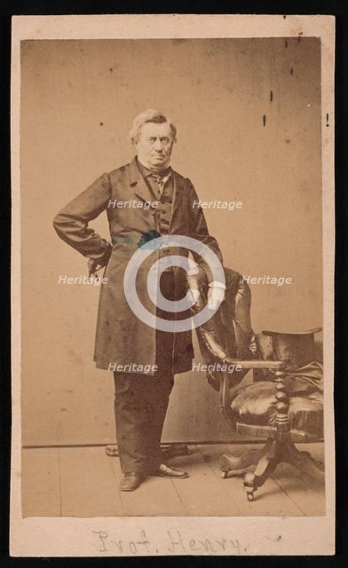 Portrait of Joseph Henry (1797-1878), Before 1878. Creator: Unknown.