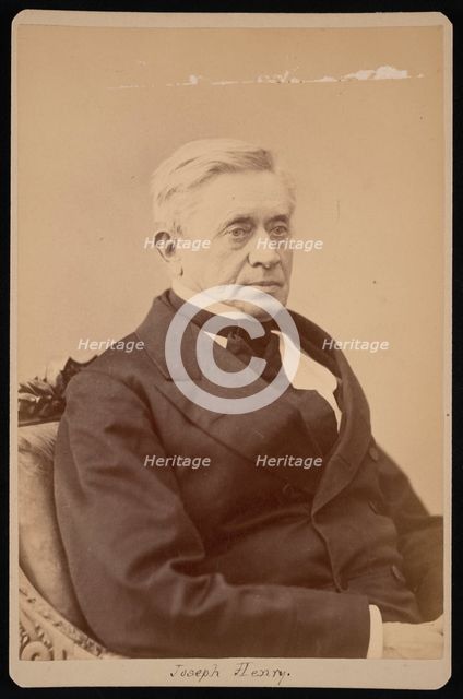 Portrait of Joseph Henry (1797-1878), Before 1878. Creator: Unknown.
