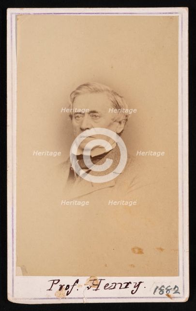 Portrait of Joseph Henry (1797-1878), Before 1878 (received 1882). Creator: Unknown.