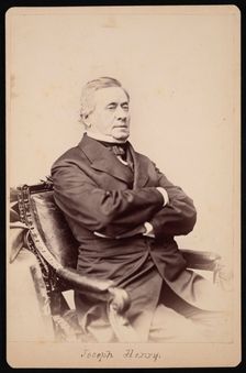 Portrait of Joseph Henry (1797-1878), Between 1868 and 1878. Creator: Brady's National Photographic Portrait Galleries