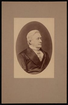 Portrait of Joseph Henry (1797-1878), December 1875. Creator: Samuel Montague Fassett