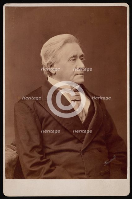 Portrait of Joseph Henry (1797-1878), December 1875. Creator: Samuel Montague Fassett.