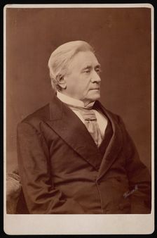 Portrait of Joseph Henry (1797-1878), December 1875. Creator: Samuel Montague Fassett