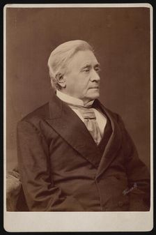 Portrait of Joseph Henry (1797-1878), December 1875. Creator: Samuel Montague Fassett