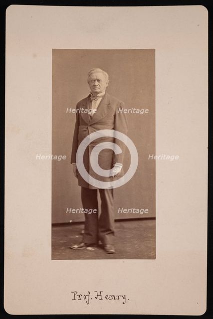 Portrait of Joseph Henry (1797-1878) - Standing, Before 1878. Creator: Unknown.